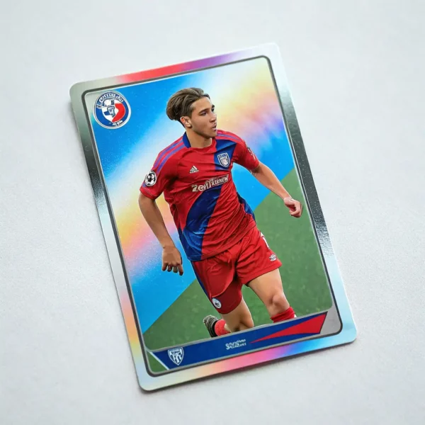 Custom Soccer Star Card